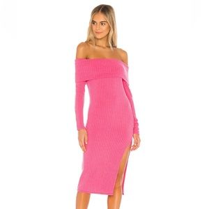 Full Moon Dress in Hot Pink - Lovers and Friends